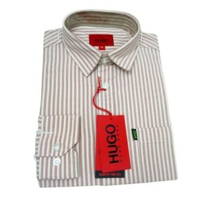 Oxford Strip Men’s long Sleeve Shirts